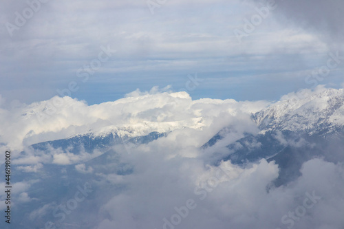 Mountain landscape at Plan de Corones. Dolomite Italy.