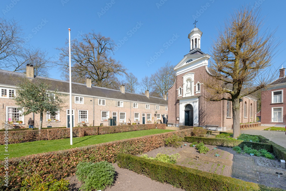 Begijnhof in Breda, Noord-Brabant Province, The Netherlands