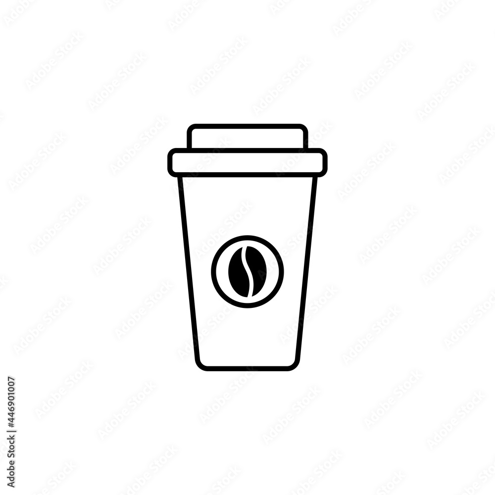 coffee cup icon, coffee vector, cup illustration coffee cup icon, coffee vector, cup illustration