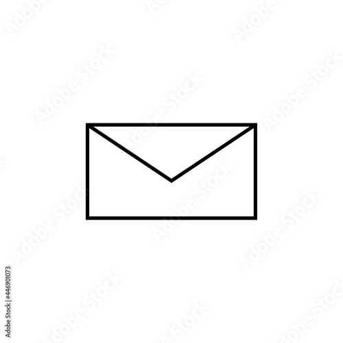 email icon, mail vector, contact illustration