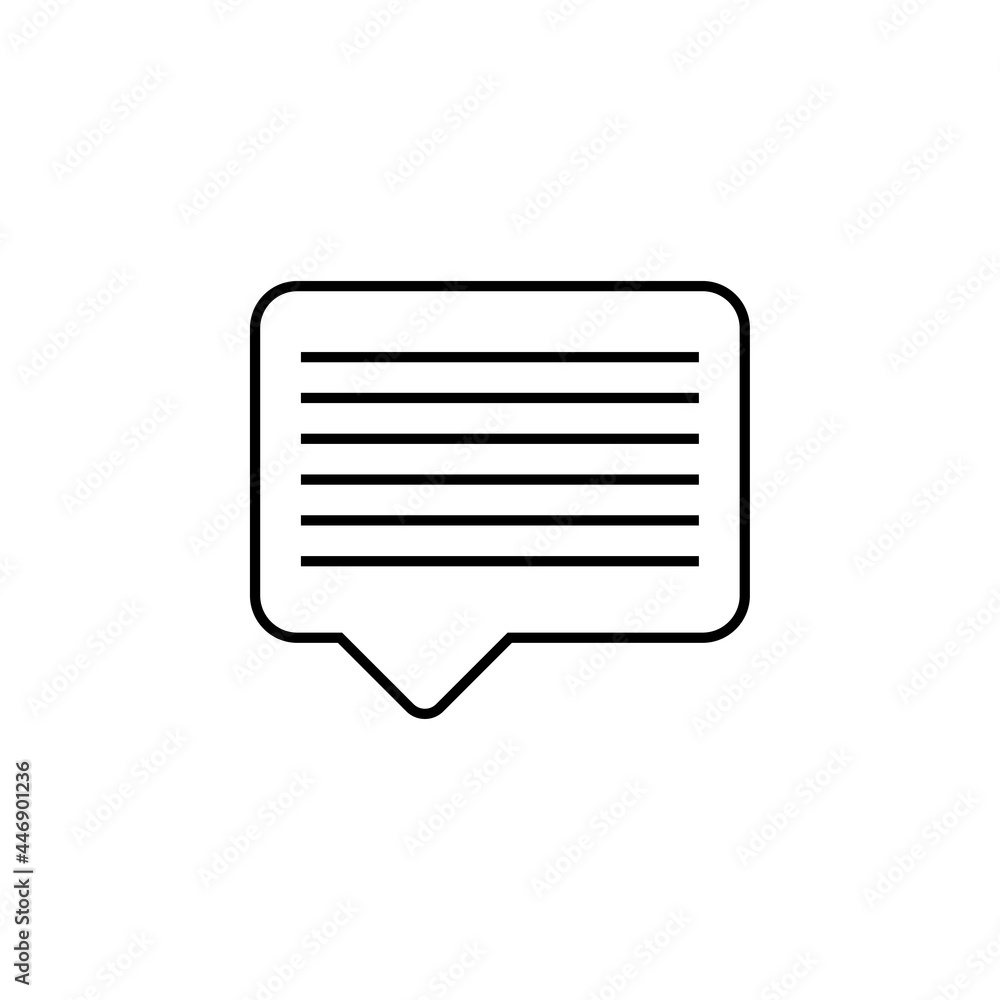 social media icon, talk vector, chat illustration