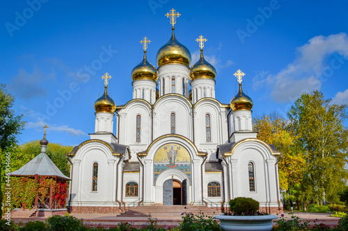 Orthodox Cathedral in the Nikolsky Monastery in Pereslavl-Zalessky