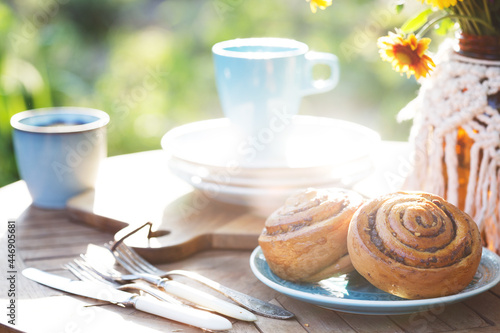 garden and tea party