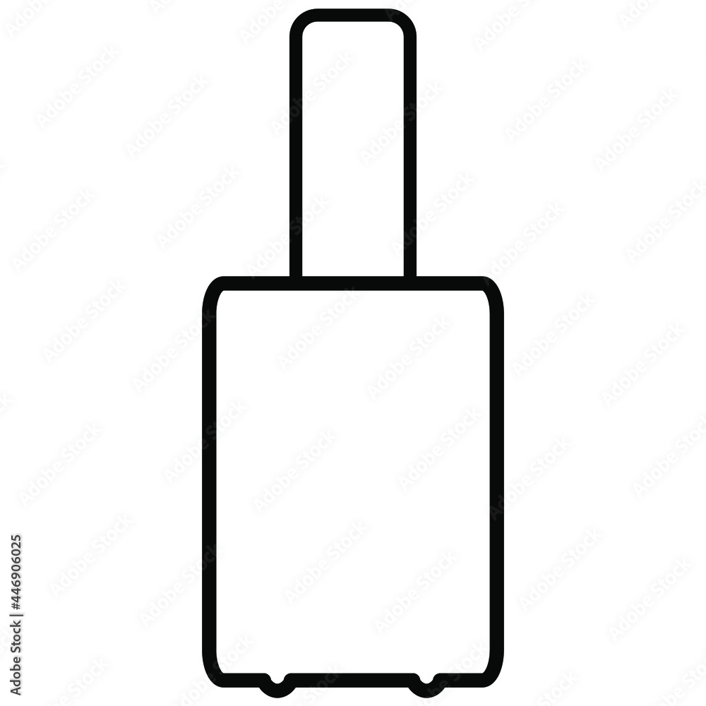 Luggage icon, bag. symbol of Travel and holidays. ep 10. Luggage icon, bag. symbol of Travel and holidays. ep 10.