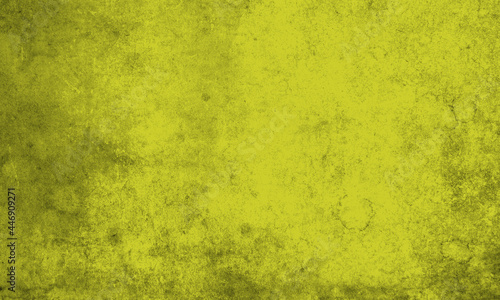 Vintage atomic texture with lime yellow color background
