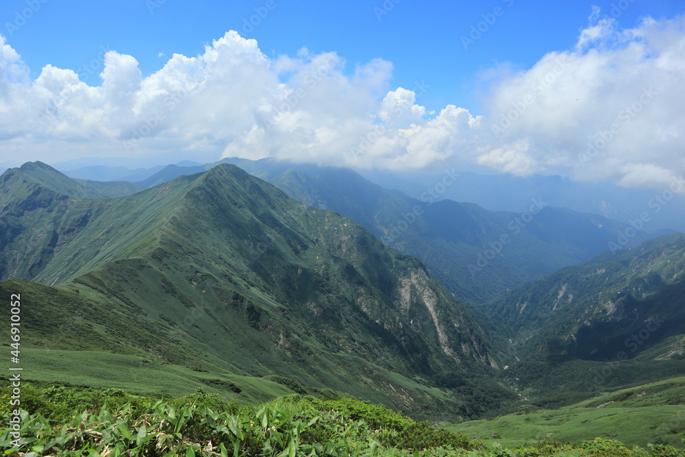 Fototapeta premium 谷川岳 日本百名山