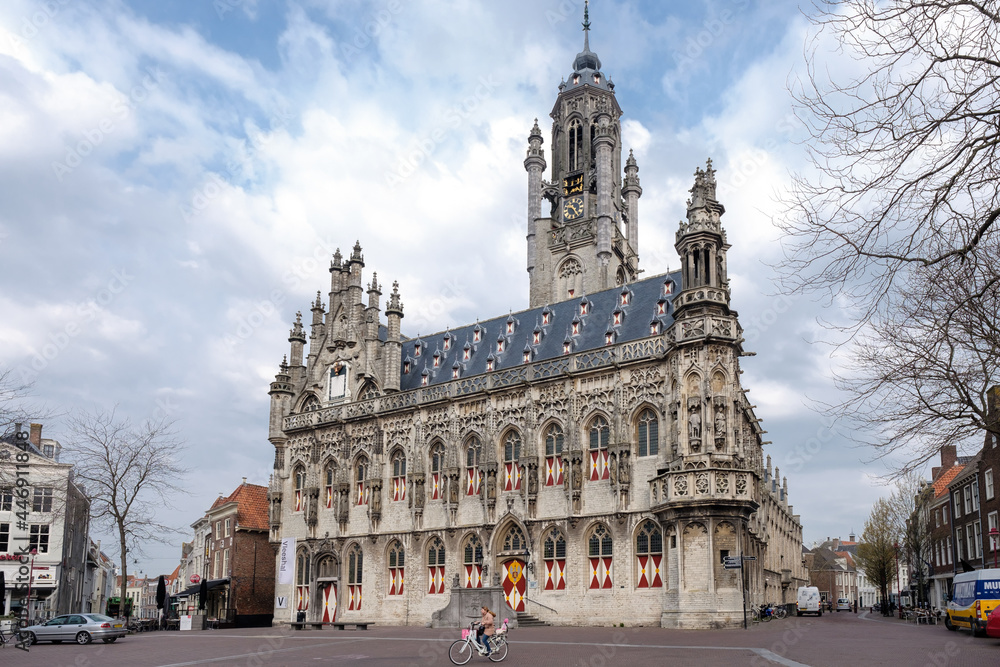 Town Hall | Stadhuis /annex Vleeshal in Middelburg, Zeeland Province, The Netherlands