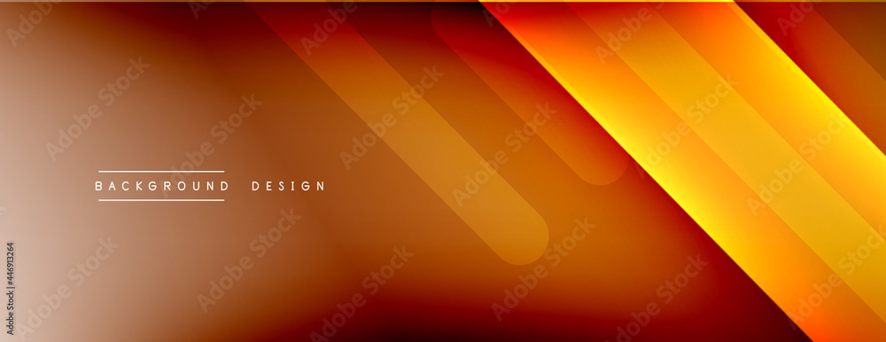 Dynamic lines abstract background. 3D shadow effects and fluid gradients. Modern overlapping forms Dynamic lines abstract background. 3D shadow effects and fluid gradients. Modern overlapping forms