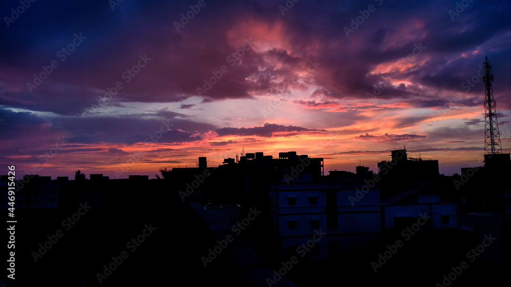 he sky speaks in a thousand colors. he sky speaks in a thousand colors.