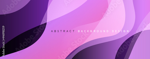 Trendy simple fluid color gradient abstract background with dynamic wave line effect. Vector Illustration For Wallpaper, Banner, Background, Card, Book Illustration, landing page