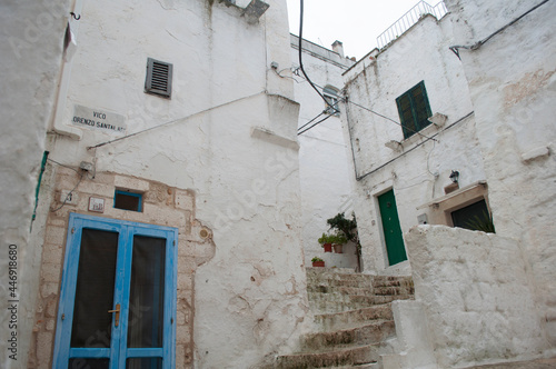 White House and Blue Door. Ostuni, Italy © Tokil Photography