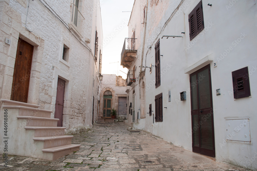 Ostuni Old Town Alley, Italy