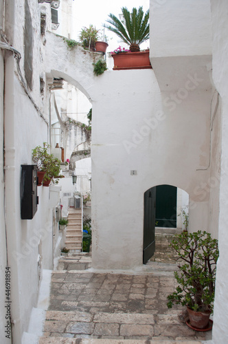 Ostuni Old Town Traditional House. Italy © Tokil Photography