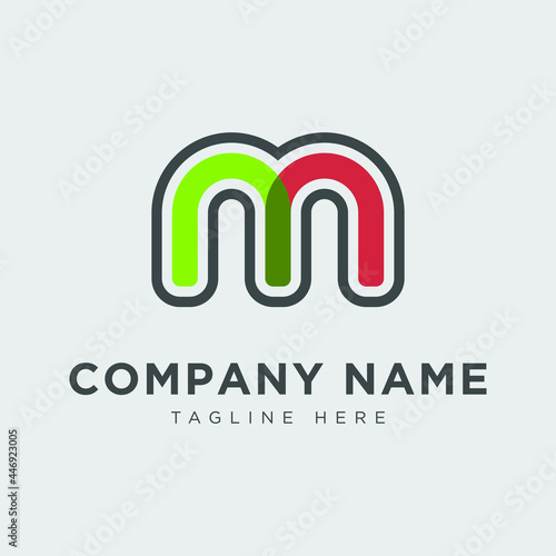 abstract logo design, eye catching, simple and clean. suitable for all types of companies and businesses