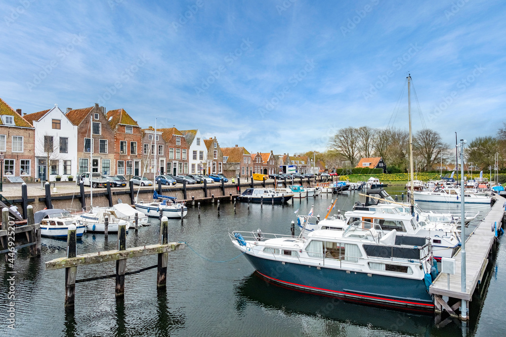 Port of Veere, Zeeland province, The Netherlands