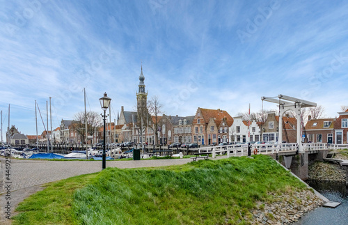 Port of Veere, Zeeland province, The Netherlands
