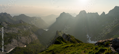 Alpstein in der Schweiz.