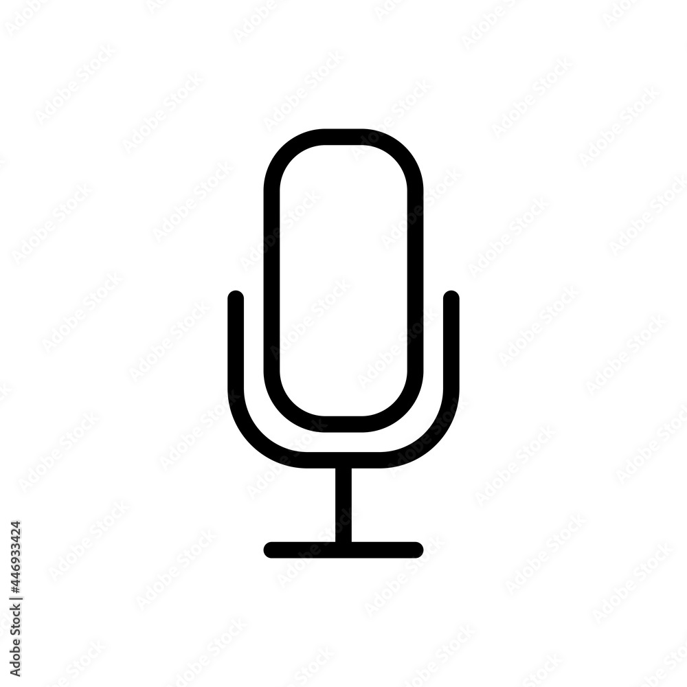 Microphone icon vector set. Voice illustration sign collection. Karaoke microphone symbol or logo. Microphone icon vector set. Voice illustration sign collection. Karaoke microphone symbol or logo.