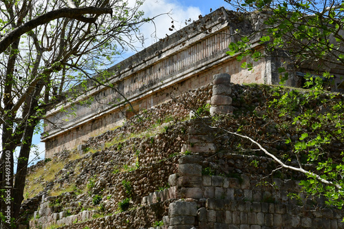 Uxmal; United Mexican State - may 18 2018 : pre Columbian site photo