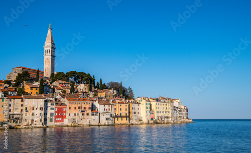 Wallpaper Mural scenic image of the beautiful town Rovinj in Croatia Torontodigital.ca