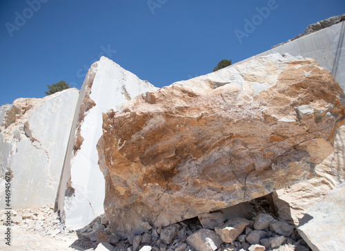 Natural marble, stone marble abstract cracks and stains on the surface texture