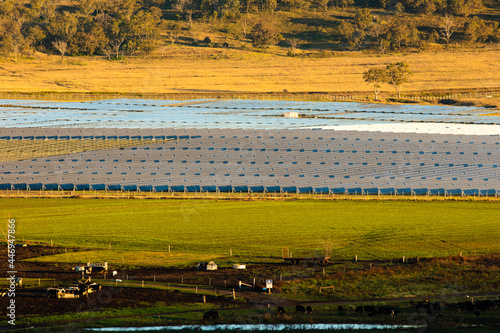Solar farm outside Warwick photo