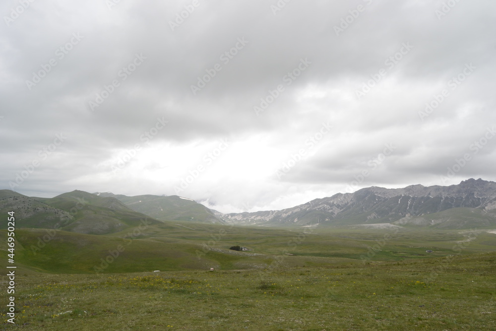 tra le montagne di Campo Imperatore 