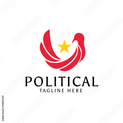 Free Download Political capitol logo design - GFXLoad