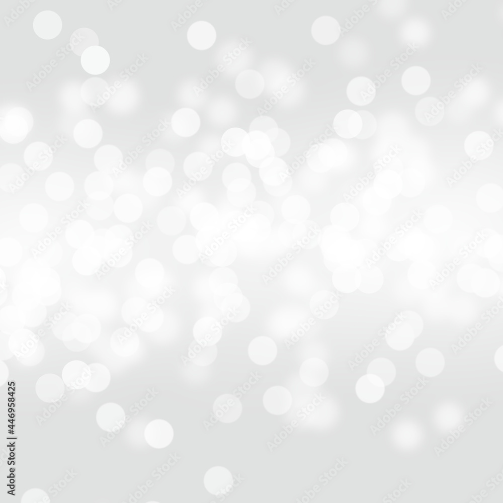 Winter light and white abstract bokeh on a bluish background Winter light and white abstract bokeh on a bluish background