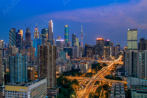 Guangzhou City Night View