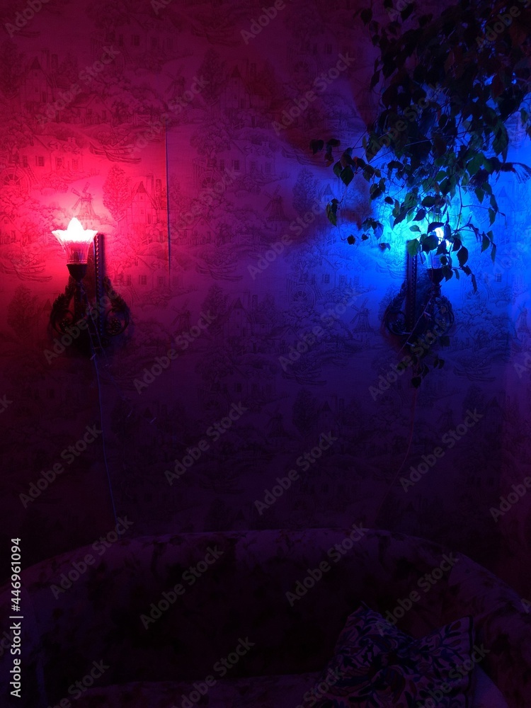 Fototapeta premium wall in the light 