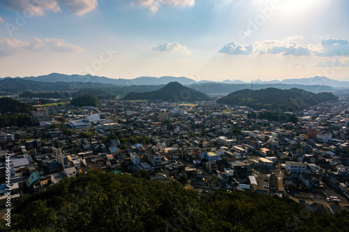 岐阜県関市 安桜山から見る関市の街並み