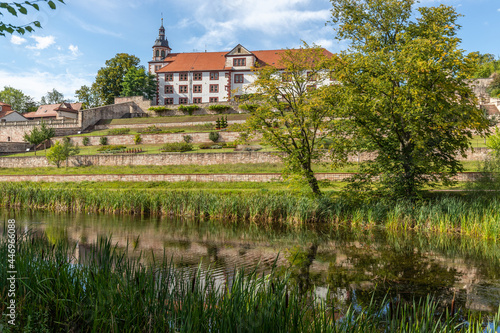 View of Wilhelmsburg Castle in Schmalkalden