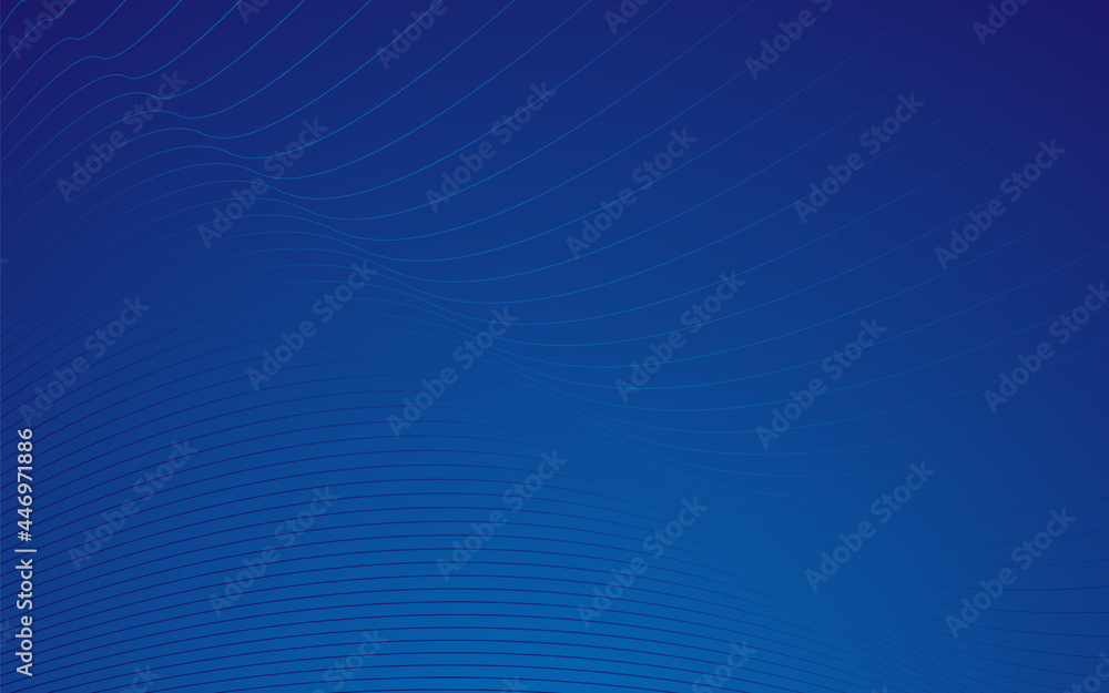 Abstract blue lines wave dynamic background. Futuristic technology. Vector illustration Abstract blue lines wave dynamic background. Futuristic technology. Vector illustration