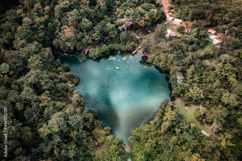 aerial image of Lagoa do Japon  s Jalap  o Tocatins Brazil