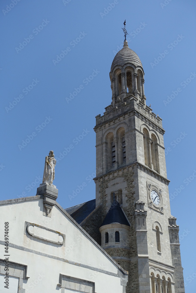 Fototapeta premium Eglise Sainte-Croix à Saint-Gilles-Croix-de-Vie