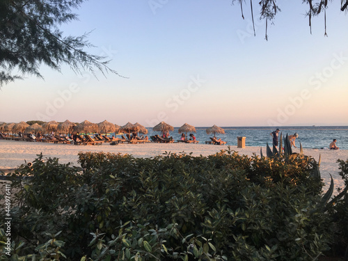 One of the beaches located in Kalamaki (Alimos), Attica. Kalamaki was a seaside settlement and current residential and commercial neighborhood within Alimos, a municipality on the south side of Athens