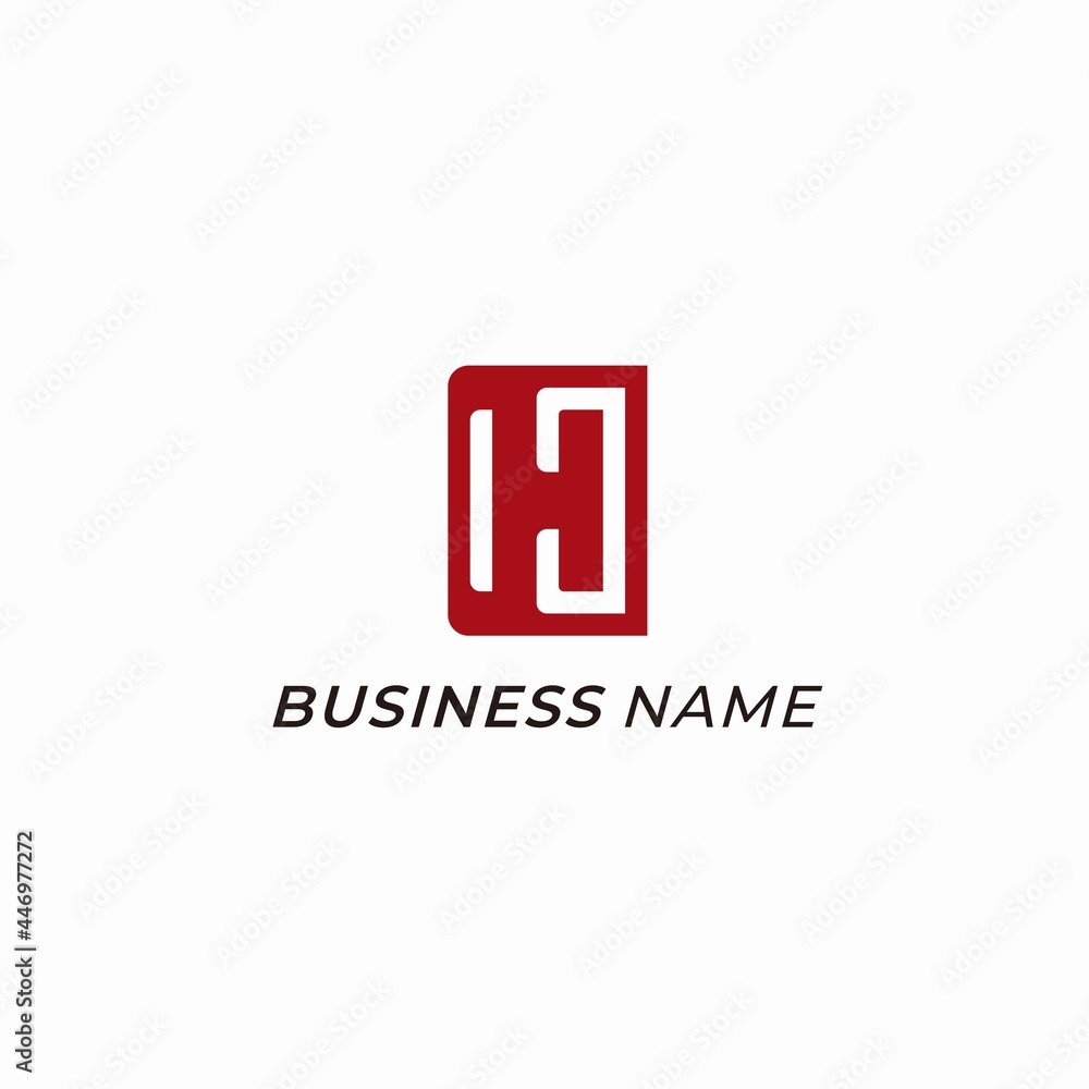 logo design creative initial letter H