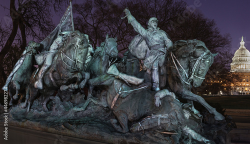 Fényképezés Ulysses S. Grant memorial at night