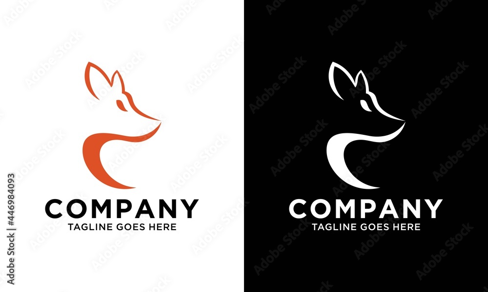 Creative Fox Head Logo Symbol Vector Design Illustration Creative Fox Head Logo Symbol Vector Design Illustration