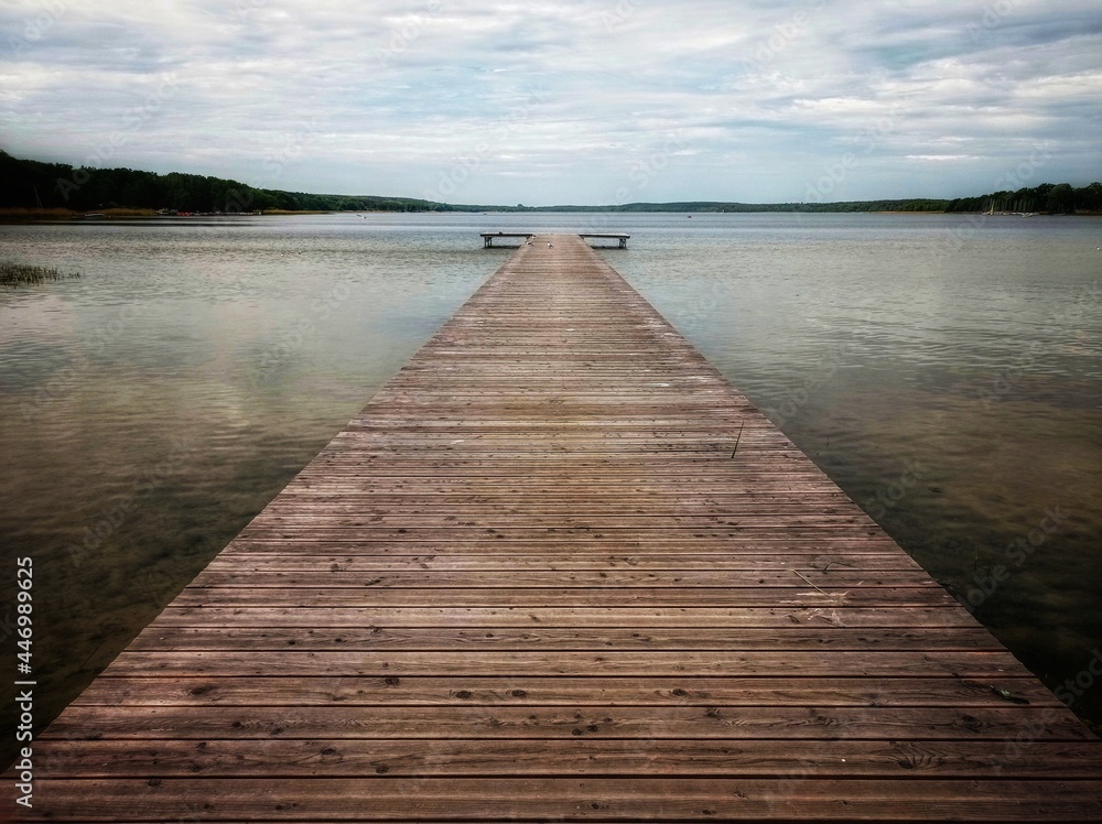 pier on the lake