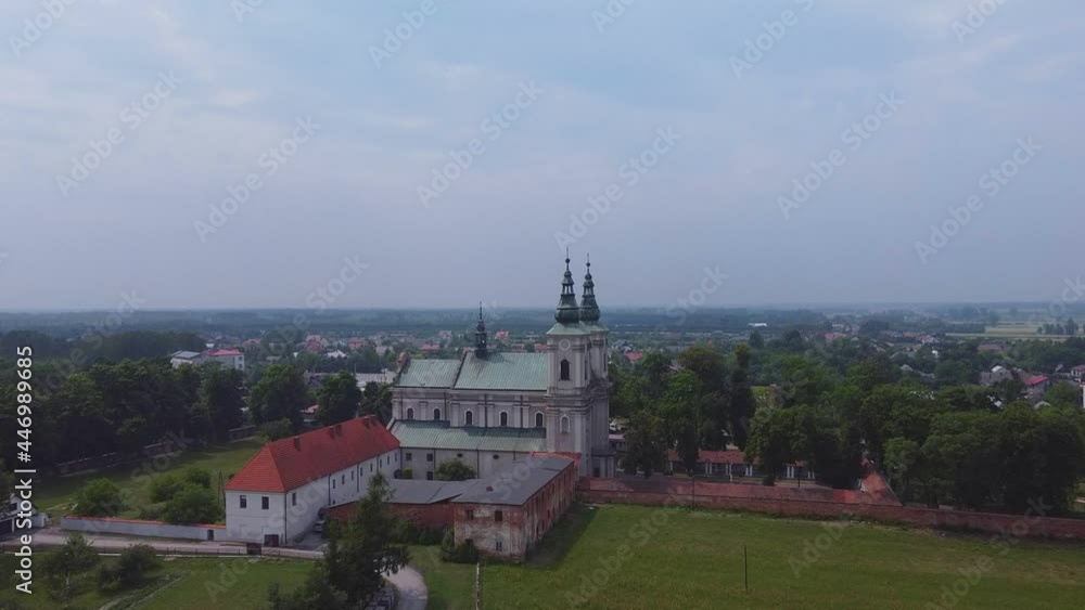 Parish church in Paradyz, Poland. Parish church in Paradyz, Poland.