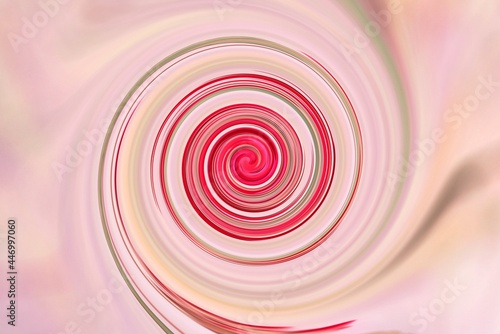 red pink background from distortion and abstraction with twisting