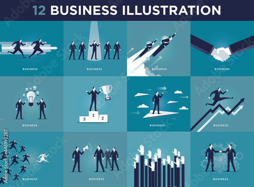 pack illustration business
