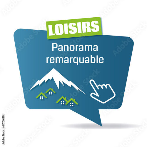 Logo panorama remarquable.