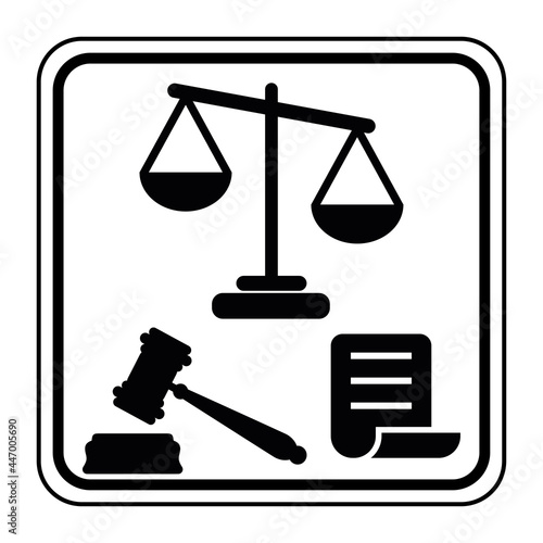 Logo justice.