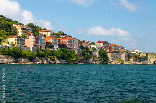 Amasra cityscape - Amasra is a small sea resort town in Bartin - Blacksea region / Turkey