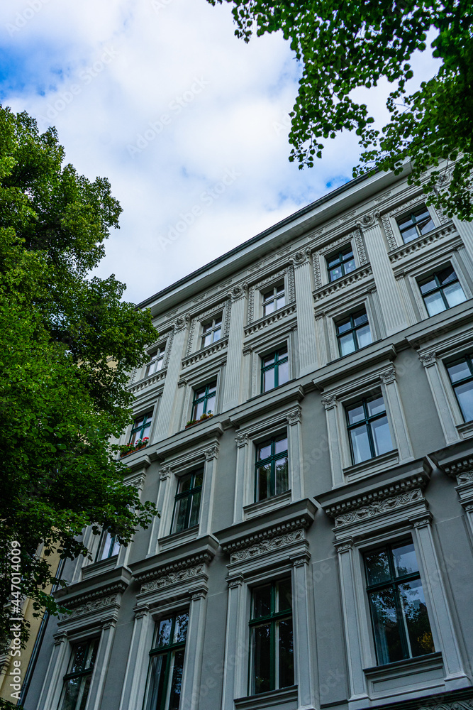 white residential apartment house at berlin white residential apartment house at berlin