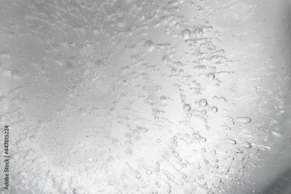 Macro shot of ice block texture / Ice is the solid state of water. Macro shot of ice block texture / Ice is the solid state of water.