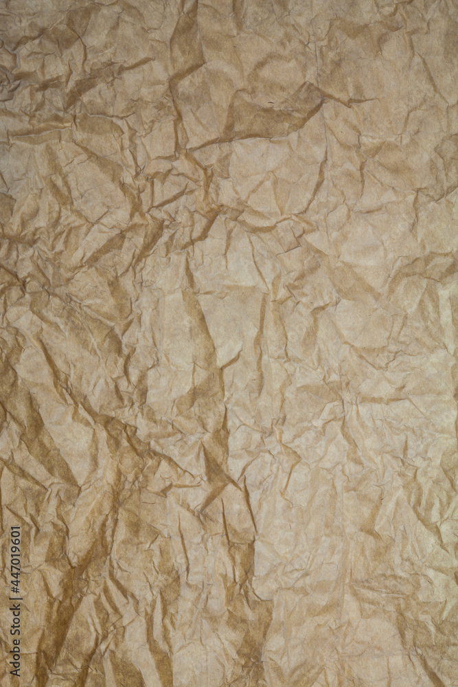 Fototapeta premium Textured brown paper background.
